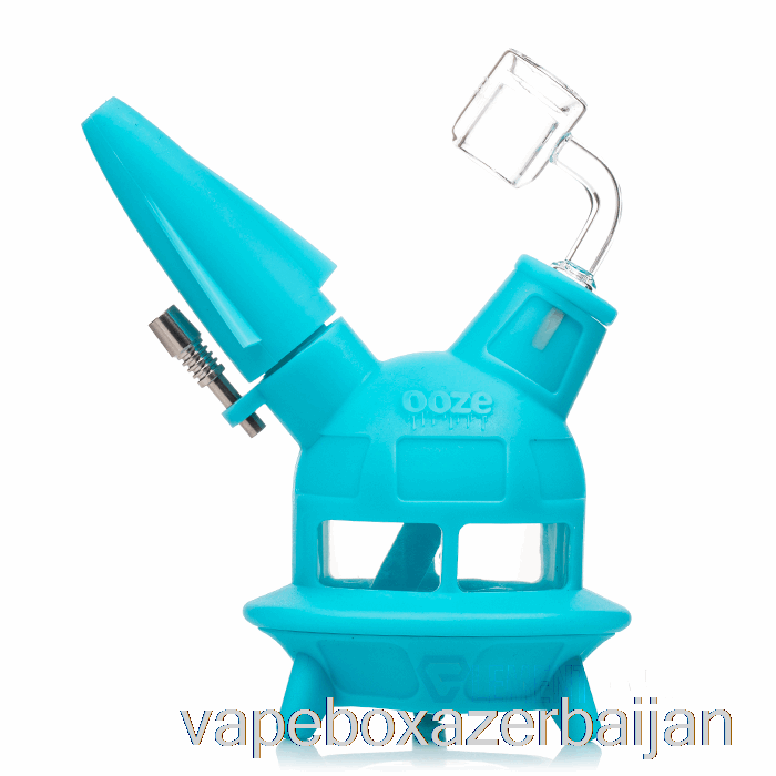 Vape Azerbaijan Ooze UFO Silicone Water Pipe Aqua Teal (Teal)